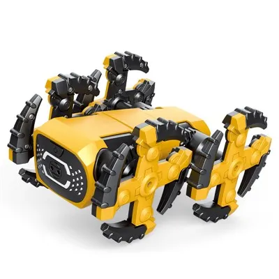 Gestenerkennung, die elektronischen Roboterhund zusammenstellen